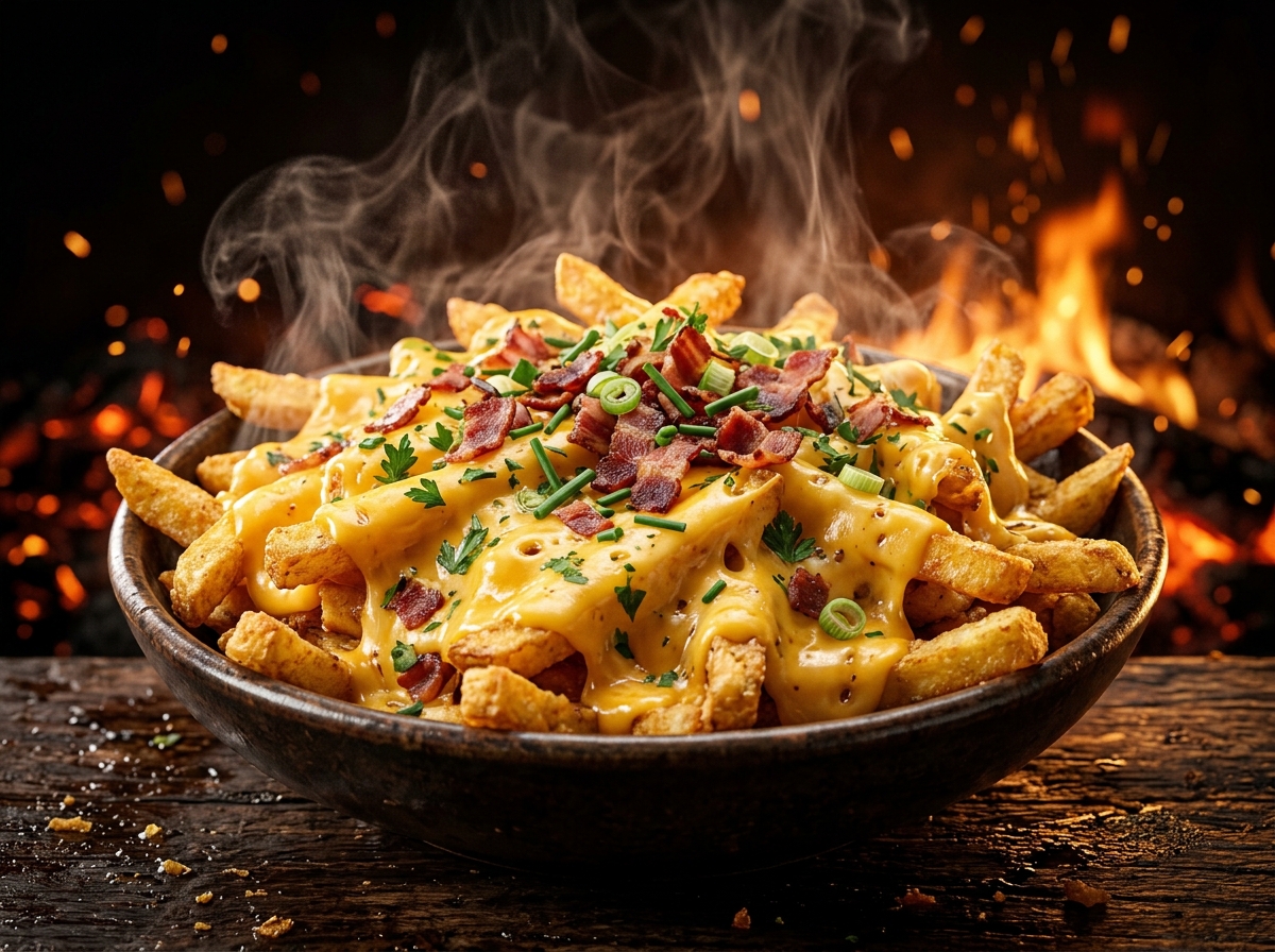 Loaded Truffle Cheese Fries